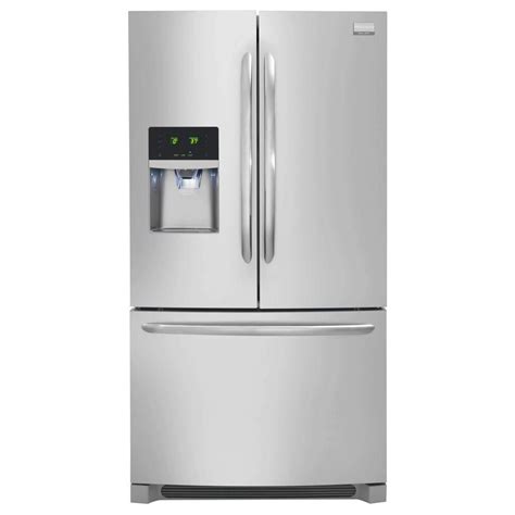 black stainless steel refrigerator cabinet depth french door|frigidaire counter depth refrigerator.